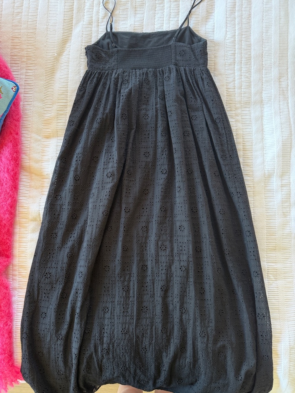 Rails Black Eyelet Strapless Maxi Skirt - Picture 3 of 3